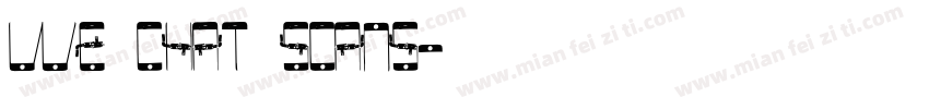 we chat scans字体转换